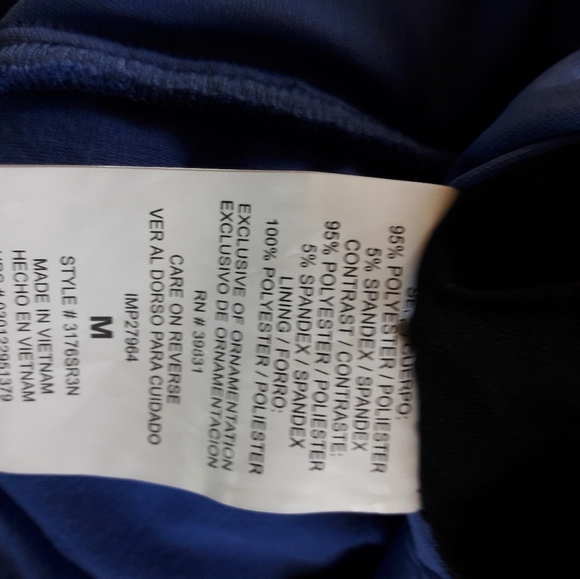 Blue & Black Dress - Picture 8 of 9